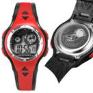Silicone qualidade premium criança relogio digital infantil vermelho presente preto esportivo alarme adolescente menino