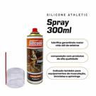 Silicone Spray Lubrificante Athletic 300ml Para Esteiras, Bikes e Equipamentos Prático e Eficiente