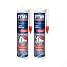 Silicone Tytan Uso Geral Acético 280G Incolor Pro - Kit 2 un