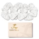 Silk Scrunchies LULUSILK para dormir com cabelo 100% seda de amora real
