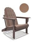 Silla Adirondack Plegable BUPPLEE Duradera de HDPE Resistente al Clima