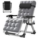 Silla de Gravedad Cero ABORON Premium para Exterior con Cojín y Bandeja Silla de Gravedad Cero ABORON Premium para Exterior con Cojín y Bandeja