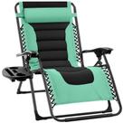 Silla de Gravedad Cero Best Choice Products Sobredimensionada Verde