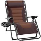Silla de Gravedad Cero Sobredimensionada con Almohadilla - Best Choice Products