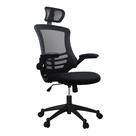Silla de Oficina Techni Mobili Ergonómica de Respaldo Alto con Malla 126x67x67cm Silla de Oficina Techni Mobili Ergonómica de Respaldo Alto con Malla 126x67x67cm