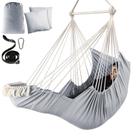 Silla Hamaca Chihee con Reposapiés y 2 Cojines, Capacidad de 227 kg
