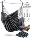 Silla Hamaca Colgante XXL Lulladle con 2 Cojines