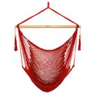 Silla Hamaca JoyView Columpio Caribeño Capacidad 136 kg Rojo