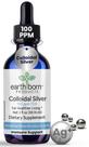 Silver Coloidal Líquido Earthborn 59 ml 100 PPM Suporte Imunológico Silver Coloidal Líquido Earthborn 59 ml 100 PPM Suporte Imunológico