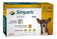 Simparic Antipulga E Carrapatos 1,3 A 2,5 Kg 5 Mg 1cp Zoetis