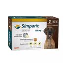 Simparic Antipulgas e Carrapatos Cães 40,1 a 60kg c/3 Comprimidos
