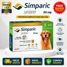 Simparic Antipulgas e Carrapatos para Cães 20 a 40kg - 3 Comprimidos Mastigáveis Simparic Antipulgas e Carrapatos para Cães 20 a 40kg - 3 Comprimidos Mastigáveis