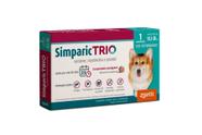 Simparic Trio Antipulgas, Carrapatos E Vermes Cães 24Mg C/ 1 Comp.