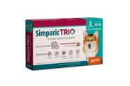 Simparic Trio Antipulgas, Carrapatos E Vermes Cães 24Mg C/ 3 Comp. Simparic Trio Antipulgas, Carrapatos E Vermes Cães 24Mg C/ 3 Comp.