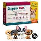 Simparic Trio Cães 3Mg C/ 3 Comprimidos + Surpresa Simparic Trio Cães 3Mg C/ 3 Comprimidos + Surpresa