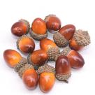 Simulação artificial Mini Acorn Oak Nut Fake 3 cm (20/50 unidades)