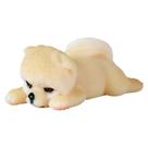 Simulação colorida cão pomerânia e pequenos animais terno modelo ornamentos