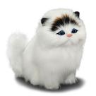 Simulação de boneca de pelúcia Squeaking Cat Kitten de 15 cm para crianças Simulação de boneca de pelúcia Squeaking Cat Kitten de 15 cm para crianças