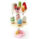 Simulação de sorvete infantil com expositor Toy Birth