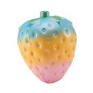 Simulação: descompressão colorida de frutas e morangos Fun