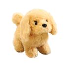 Simulação: Pelúcia, cachorrinho elétrico, brinquedo de estimação, cão que anda e B