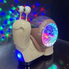 Simulação Snail Walking W Light Music Electronic Children's