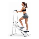 Simulador Escada Cardio Pernas Glúteos Casa Máquina De Escalada Caminhada Dobrável ate130kg Display