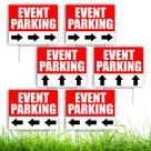 Sinais de estacionamento DIMARONGTON 6 PC Event com flechas 40x30cm Coroplast Sinais de estacionamento DIMARONGTON 6 PC Event com flechas 40x30cm Coroplast