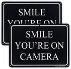 Sinal de aviso: sorria, você está no Camera Surveillance PVCClear