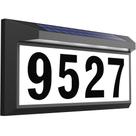 Sinal de endereço solar Eyrosa Waterproof com números iluminados