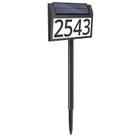 Sinal de endereço solar MaxVolador LED iluminado à prova d'água