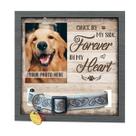 Sinal de perda de animais de estimação Pawfect House 23x23cm com moldura fotográfica de 4x6cm Sinal de perda de animais de estimação Pawfect House 23x23cm com moldura fotográfica de 4x6cm