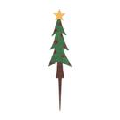 Sinal de quintal de Natal de metal Decoração de letras de metal Ornamentos de pátio de