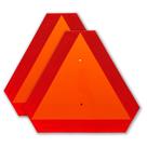 Sinal triangular para veículo em movimento lento, pacote com 2 unidades Minton 14x16