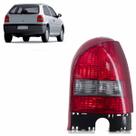 Sinaleira Traseira Gol G3 1999 2000 2001 2002 2003 2004 2005 Fumê Acrílico Carcaça Vermelha