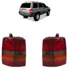 Sinaleira Traseira Grand Cherokee 1993 1994 1995 1996 1997 1998 Laredo Limited Tricolor Ré Fumê Lente Acrílico