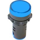 Sinaleiro Jng ''Led'' Plastico Ad16-22 220V Azul 52074 - Kit C/10 Sinaleiro Jng ''Led'' Plastico Ad16-22 220V Azul 52074 - Kit C/10