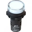 Sinaleiro Jng ''Led'' Plastico Ad16-22 220V Branco 52073 - Kit C/10 Sinaleiro Jng ''Led'' Plastico Ad16-22 220V Branco 52073 - Kit C/10