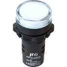 Sinaleiro Jng ''Led'' Plastico Ad16-22 220V Branco 52073 - Kit C/10 Sinaleiro Jng ''Led'' Plastico Ad16-22 220V Branco 52073 - Kit C/10