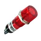 Sinaleiro Miniatura 12V Vermelho Metaltex