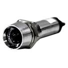 Sinaleiro Redondo 8mm 110V Branco Metaltex