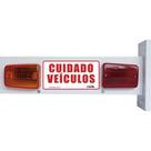 Sinaliz P/Garag Capte C/Led Bivolt Alum Branco Sinaliz P/Garag Capte C/Led Bivolt Alum Branco
