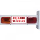 Sinaliz P/Garag Capte C/Led Bivolt Alum Branco Sinaliz P/Garag Capte C/Led Bivolt Alum Branco
