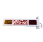 Sinalizador De Garagem Led Bivolt Abs Bip Sonoro Nova Lei Sp 110220V Bivolt