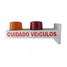 Sinalizador Garagem Toller Pvc Led Cupula Bivolt Tesg-2L