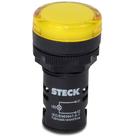 Sinalizador LED 380V Amarelo - SLDS3803 - STECK