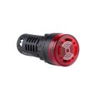 Sinalizador Sinaleiro Buzzer Luminoso / Sonoro Vermelho 220V