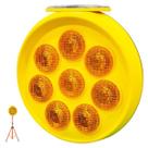 Sinalizador Solar Viario LED Painel Luz de Emergencia Poste Cone Segurança Transito Obra Estrada Rodovia Avenida Sinalizador Solar Viario LED Painel Luz de Emergencia Poste Cone Segurança Transito Obra Estrada Rodovia Avenida