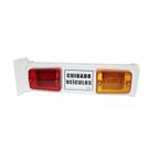 Sinalizador sonoro garagem portão veicular de alumínio led capte Sinalizador sonoro garagem portão veicular de alumínio led capte