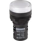Sinalizador Tramontina TRD16-22DS/2 24 V Branco Sinalizador Tramontina TRD16-22DS/2 24 V Branco